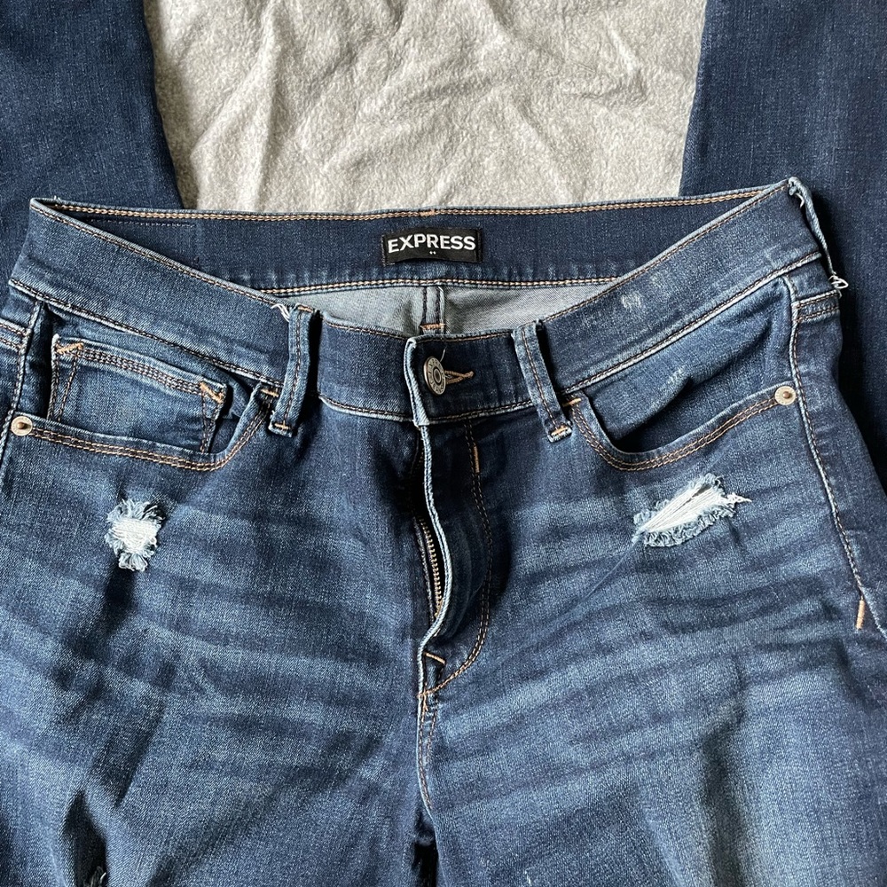 Express Mid-Rise Jeans/Leggings Size 10